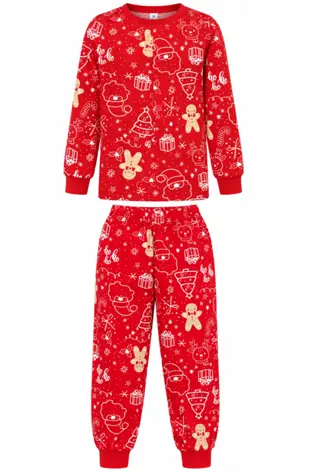 Пижама новогодняя детская (р-р 2-6 лет)