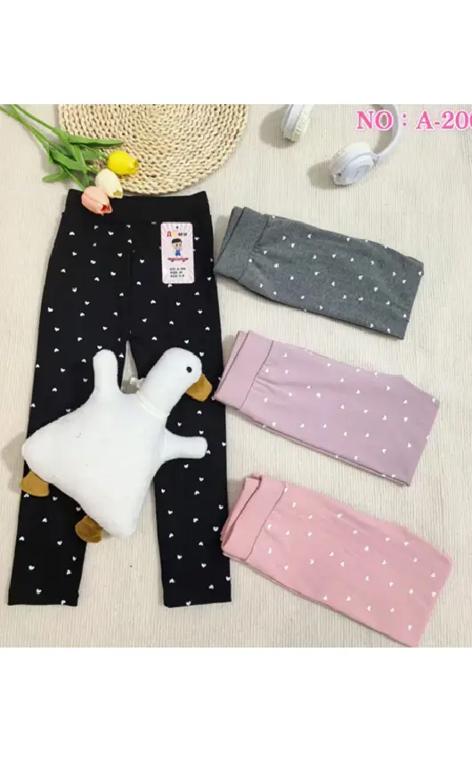 Лосины для девочки с принтом (р-р 2-5 лет)