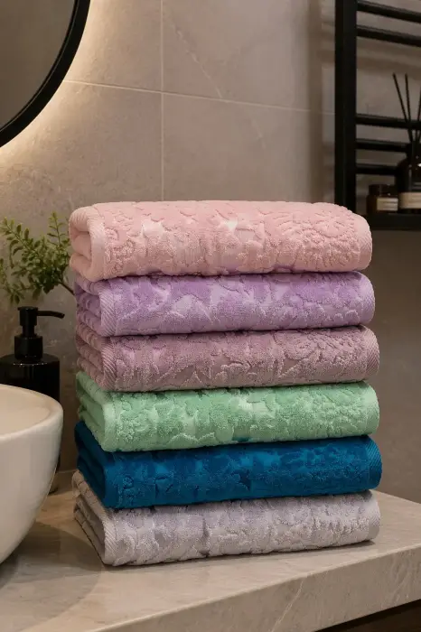 Полотенце велюровое банное (70*140)