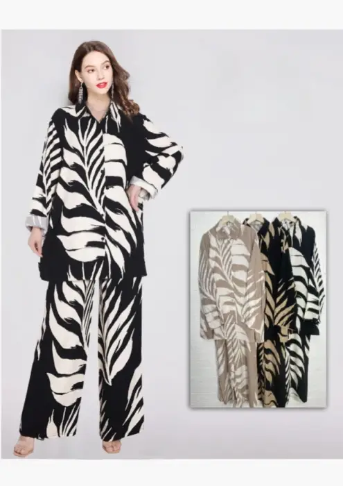 Костюм брючный из штапеля женский (р-р M-XXL)