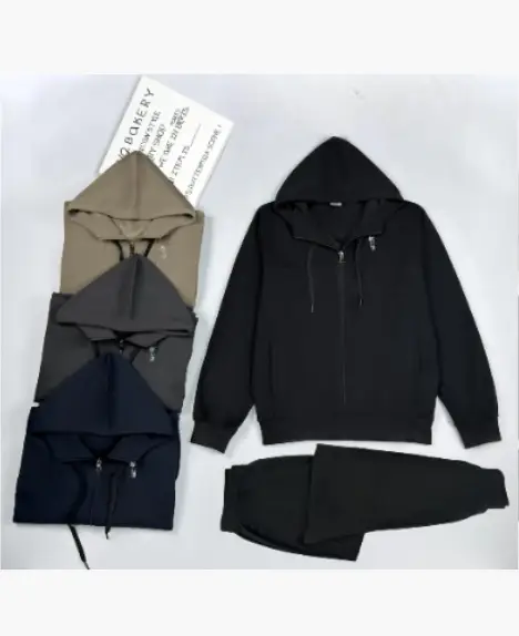 Костюм спортивный с толстовкой и брюками мужской (р-р XL-5XL)
