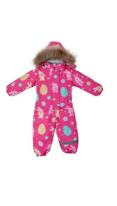 Комбинезон зимний для девочки р-р 80-104