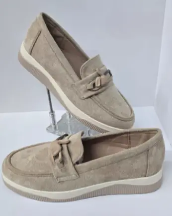 Легкие туфли лоферы на толстой подошве (р-р 36-41)