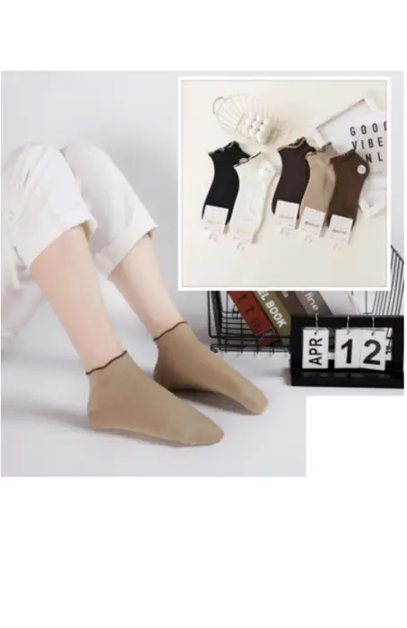 Носки женские с оборками (р-р 36-41)