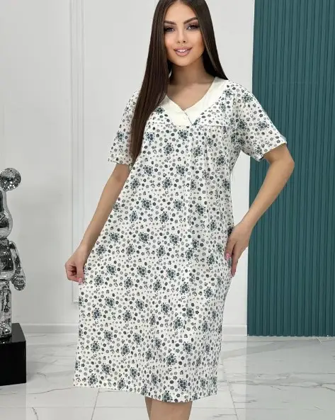 Сорочка домашняя ночная женская ( р-р 48-56)