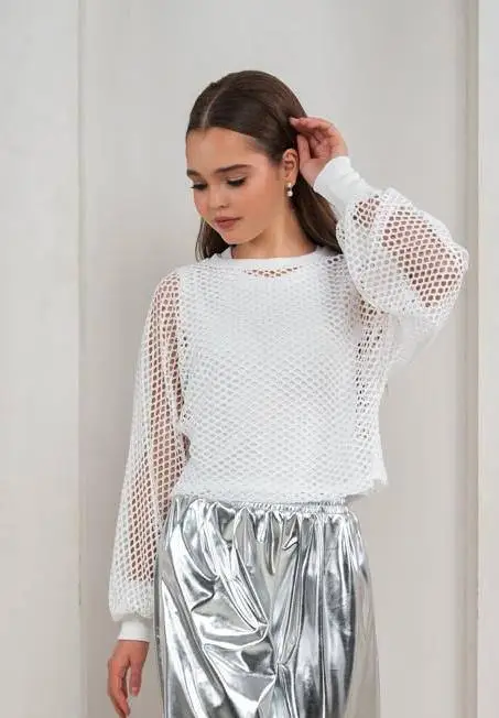 Кофта- сетка для девочки р-р 36-44