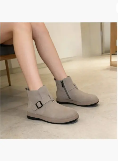 Ботинки кожаные женские демисезонные (р-р 36-41)