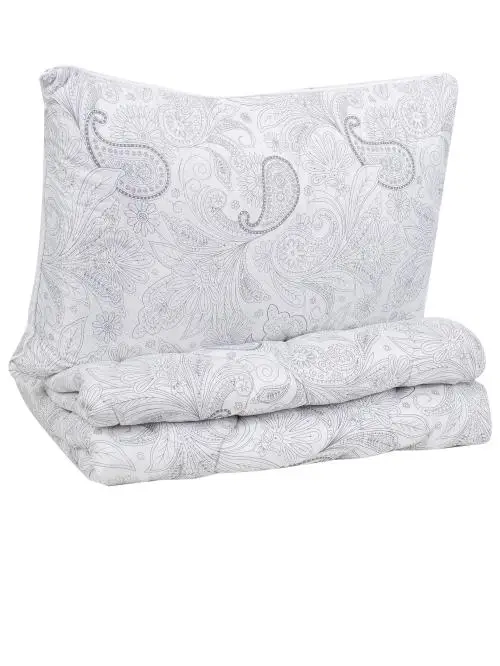 Набор детский: подушка + одеяло (110х140), лебяжий пух