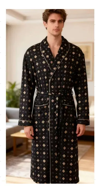 Халат мужской хлопок р-р L-3XL