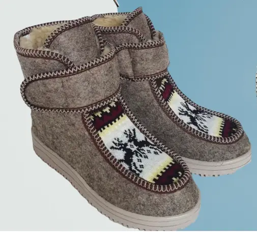 Женские валенки теплые на липучке (р-р 37-41)