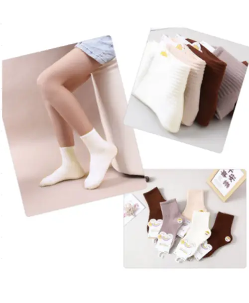 Носки детские однотонные (3-12 лет)