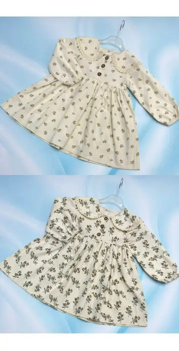 Платье для девочки с воротником р-р 28-34