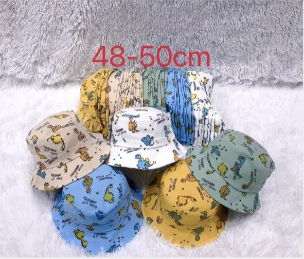 Панама детская летняя , принт, хлопок ( р-р 48-50)