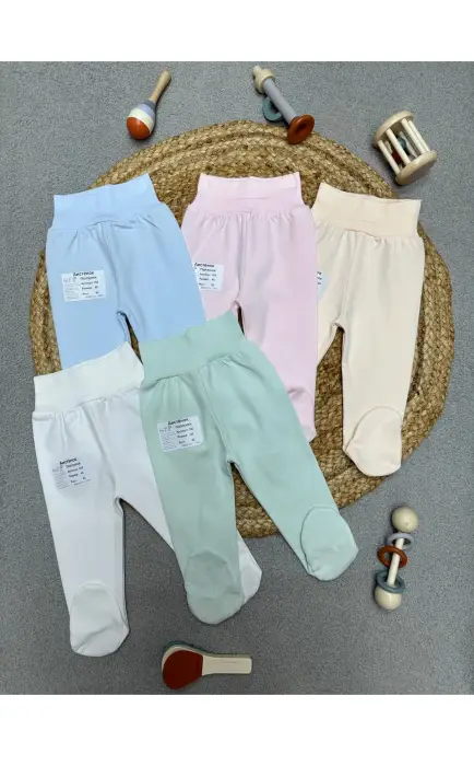 Ползунки однотонные (рост 62-86)