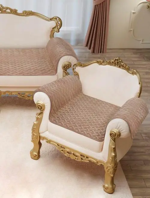 Чехол для мягкой мебели: на диван и кресла (2шт.)
