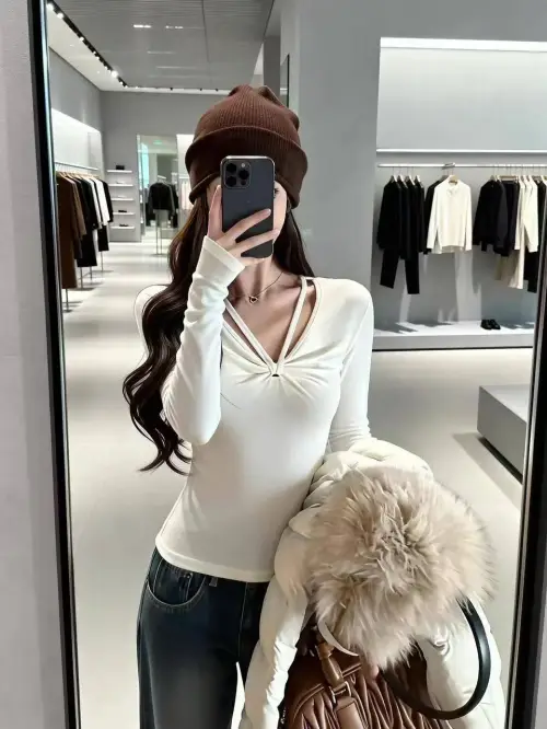 Лонгслив облегающий женский (р-р единый 42-46)