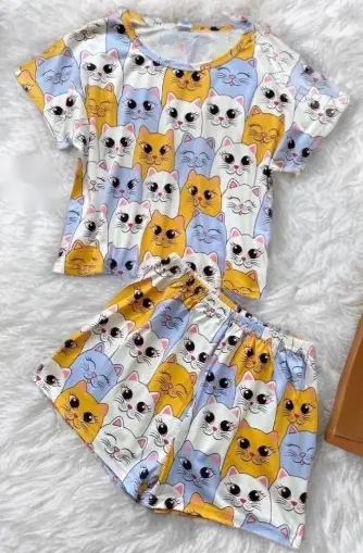 Женский домашний костюм футболка+шорты (р-р 42-50)