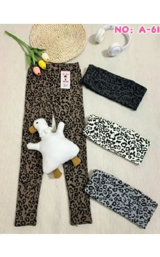 Лосины для девочки с принтом (6-10 лет)