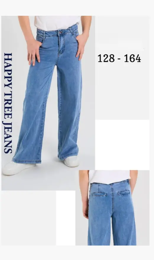 Джинсы палаццо для девочки (р-р 128-164)
