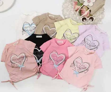 Футболка для малышей на девочку  (0-4 лет)