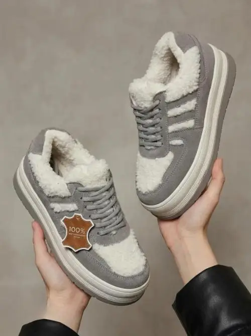 Кроссовки зимние с мехом женские (36-41)