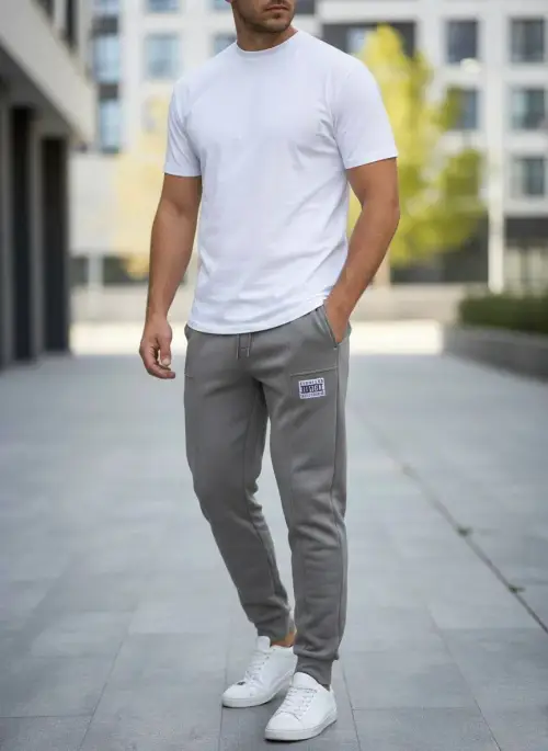 Брюки джоггеры трикотажные мужские (р-р M-3XL)