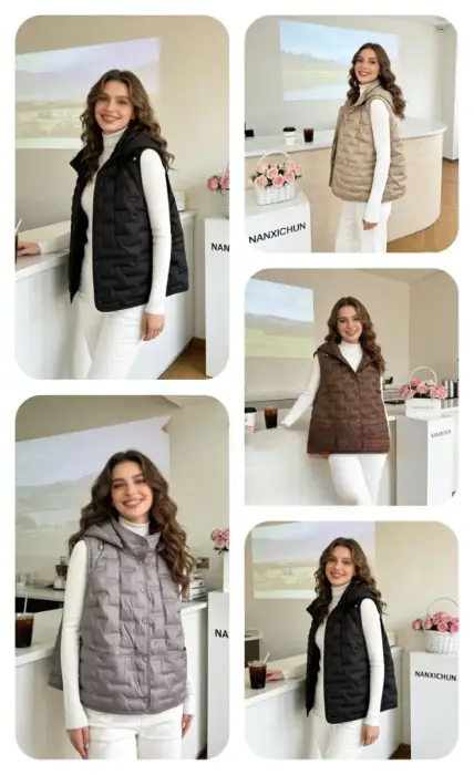 Жилет стёганый женский (р-р 50-60)