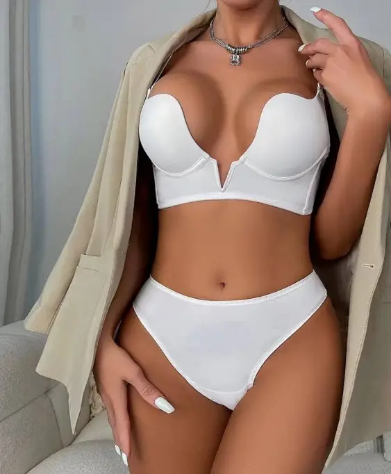 Комплект женского белья, топ с пушап ( 80-95 ВС)