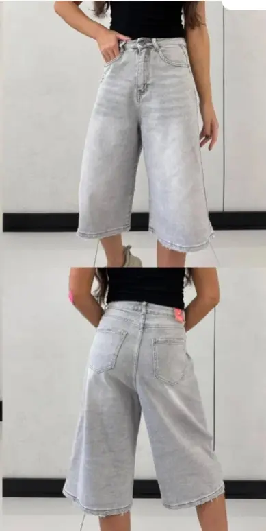 Шорты бермуды женские широкие (р-р 25-30)