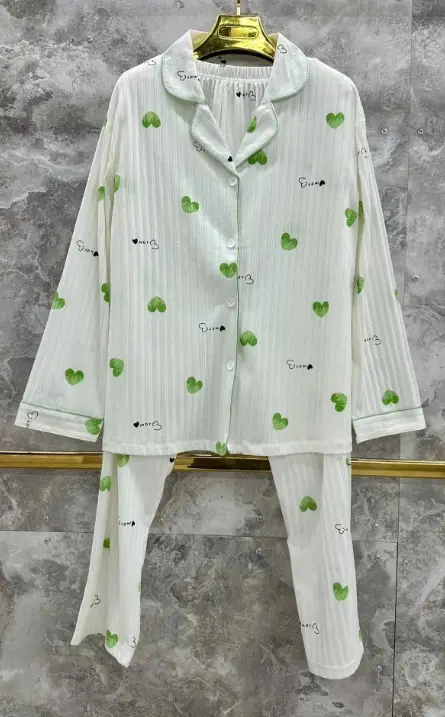 Женская пижама  в рубчик двойка со штанами (р-р L-XL)