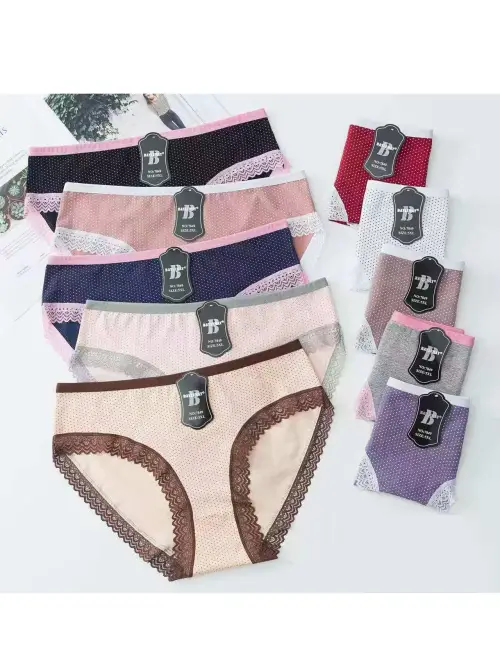 Трусы слипы с кружевом женские р-р 3XL-5XL