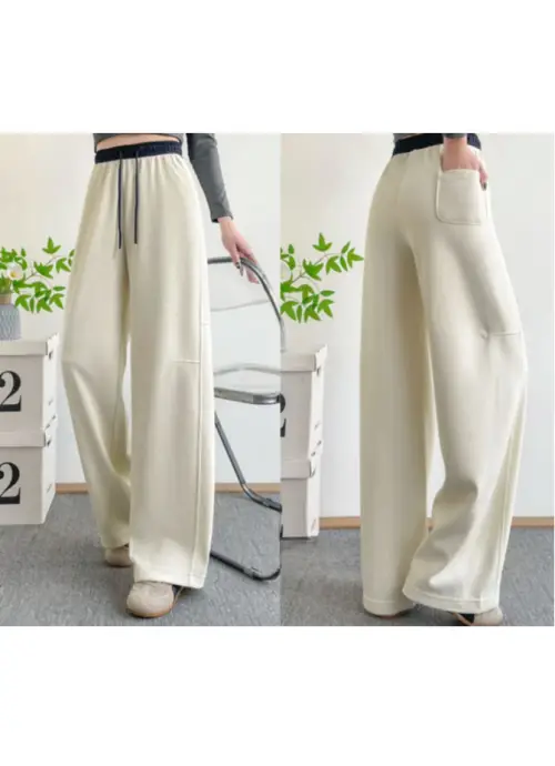 Брюки женские трикотажные спортивные палаццо (р-р 46-54)