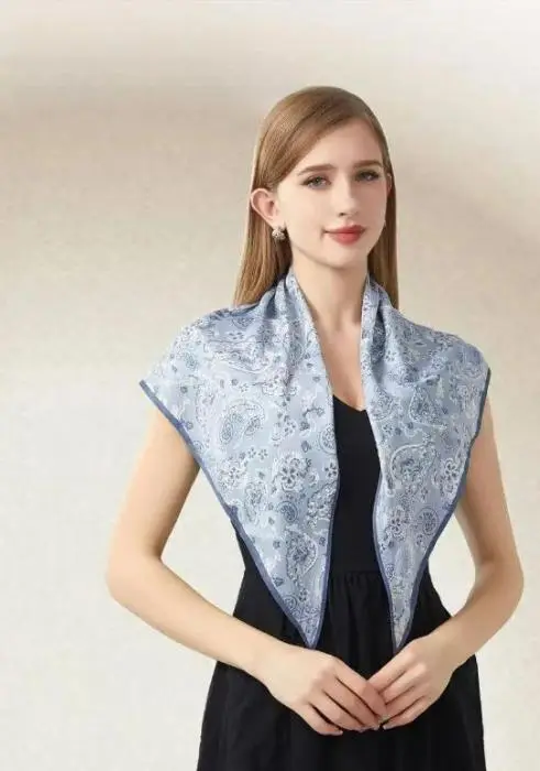 Косынка шёлковая женская (110*180)