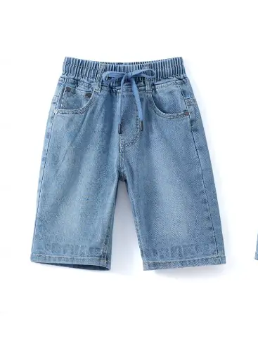 Детские джинсовые бриджи на мальчика (р-р 2-6 лет)