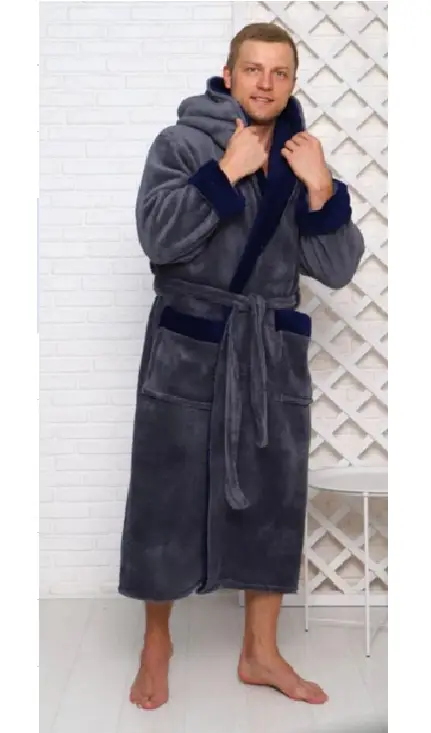 Мужской махровый халат р-р 48-54