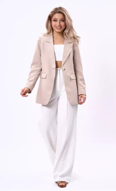 Пиджак женский однотонный р-р 42-48