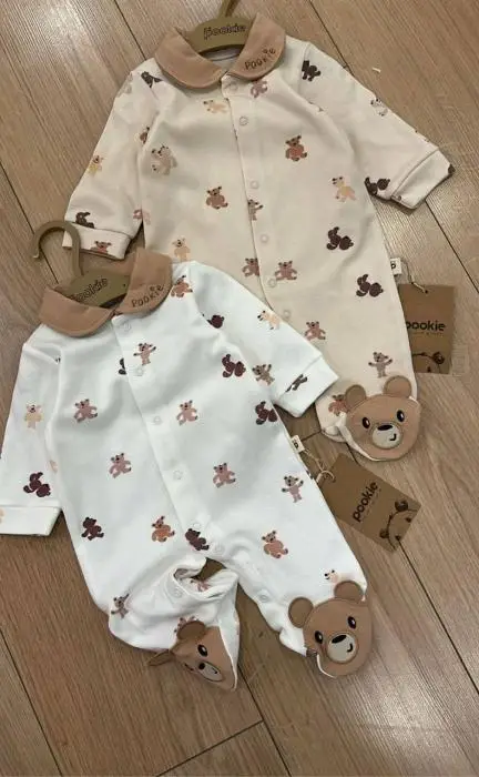 Комбинезон детский на кнопках р-р 0-9 мес