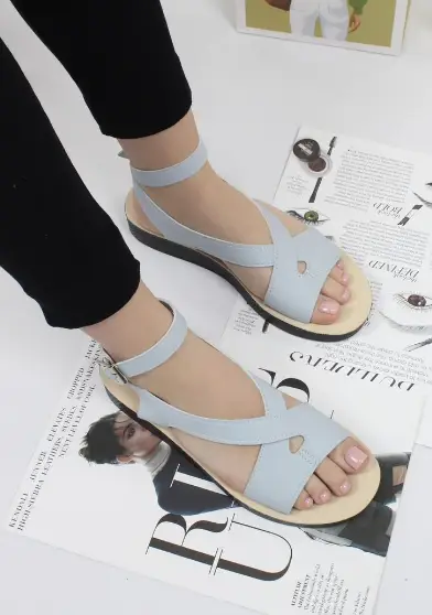 Босоножки женские летние открытые с ремешками (р-р 36-41)