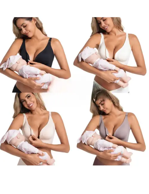 Бюстгальтер для кормления с застёжкой спереди (р-р L-4XL)