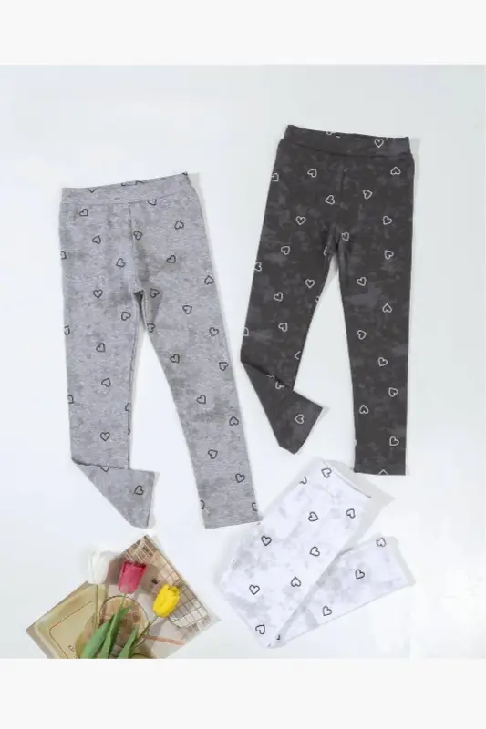 Лосины с принтом для девочки (р-р 110-150)