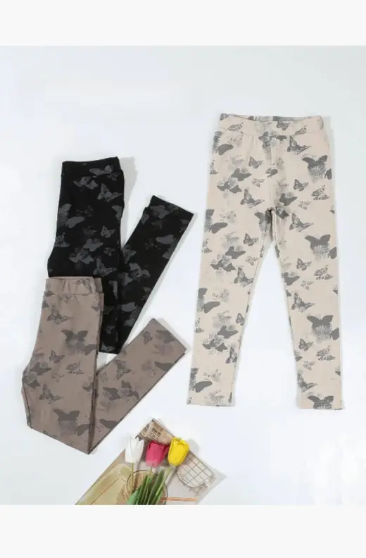 Лосины с принтом для девочки (р-р 120-160)
