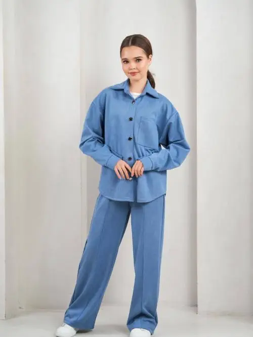 Костюм тройка вельветовый спортивный для девочки р-р 36-44