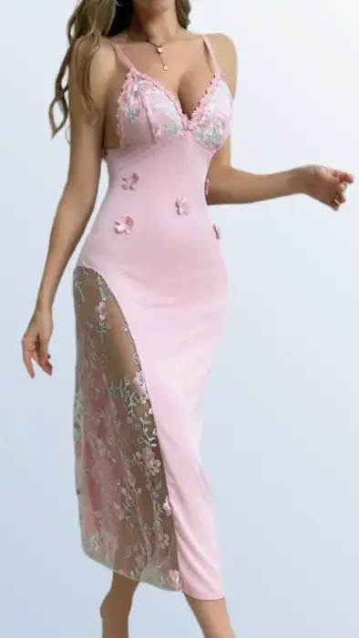 Ночная сорочка- комбинация с трусиками (S-XL)