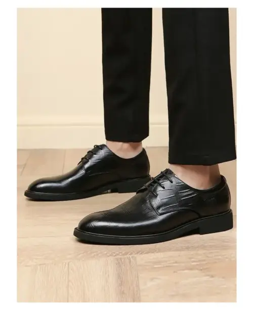 Повседневные кожаные туфли мужские (р-р 40-45)