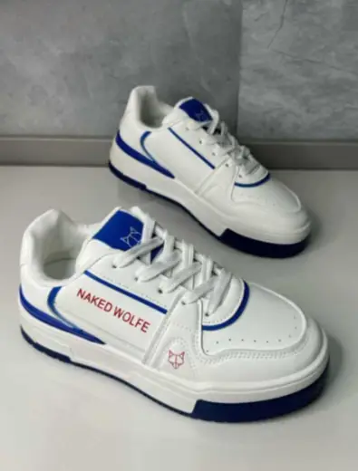 Женские кеды белые на толстой подошве (р-р 36-41)