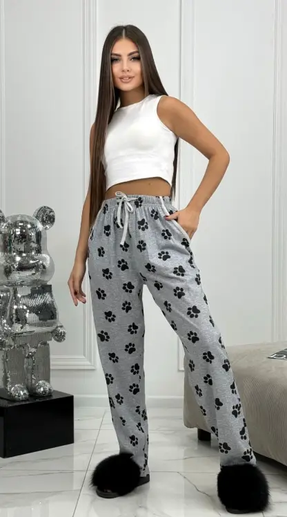 Женские домашние брюки больших размеров (р-р 58-66)