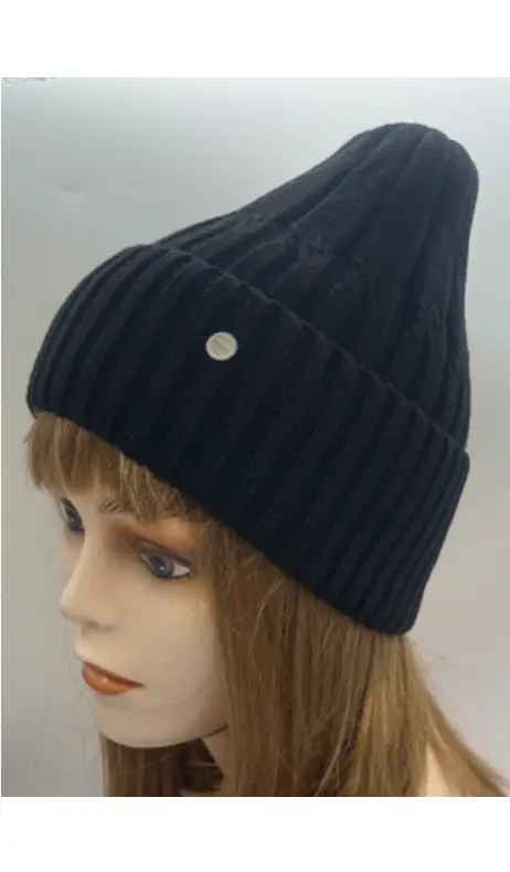 Шапка осенняя-весенняя женская вязаная (р-р 55-58)