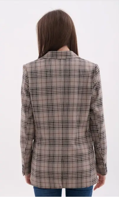 Пиджак женский в клетку р-р 42-48