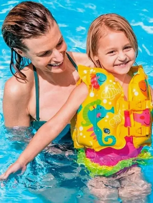 Жилет надувной "Рыбки", 41 * 30 см, от 3-5 лет