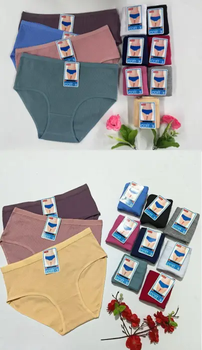 Трусы женские в рубчик р-р 4XL-6XL